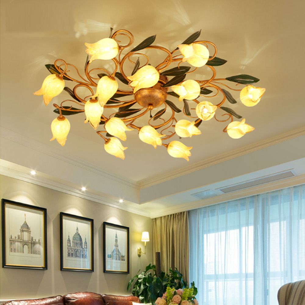 Großhandel Klassische Lampe Kreative Wohnzimmer Led Blume ... Großhandel Klassische Lampe Kreative Wohnzimmer Led Blume ...