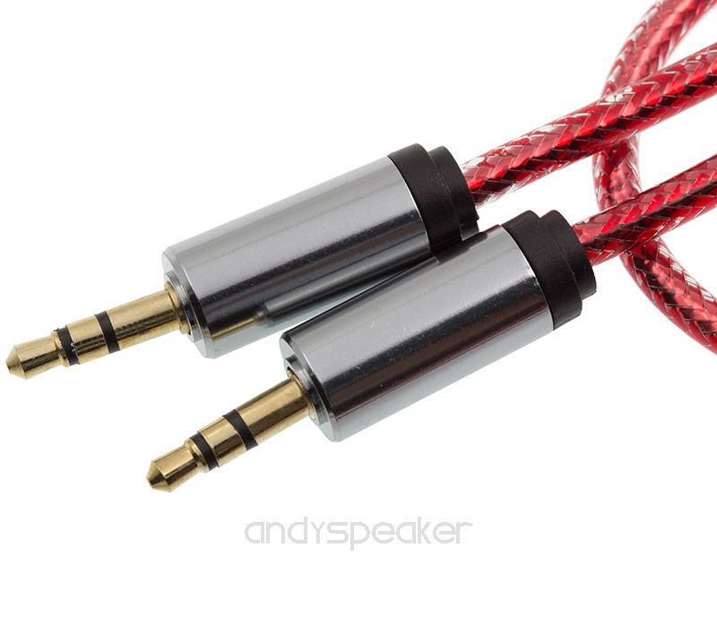 2020 Aux Cable Auxiliary Cable 3M 3.5mm Male To Male Audio Braid Car