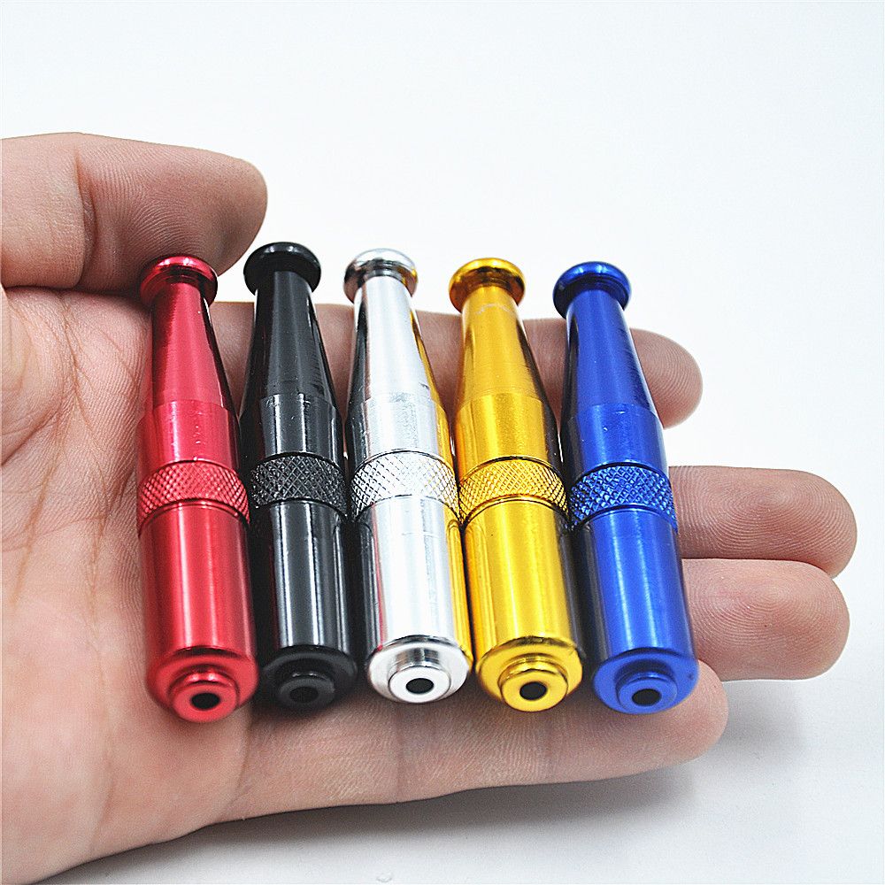 2020 Funny Torpedo Shape Smoking Pipe Smoking Pipe Metal Smoking Pipes