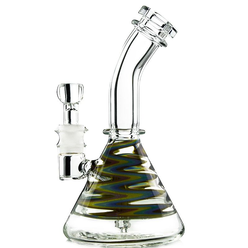 2019 Heady Glass Dab Rigs With 14mm Joint 7.5 Inch Beaker Glass Bong