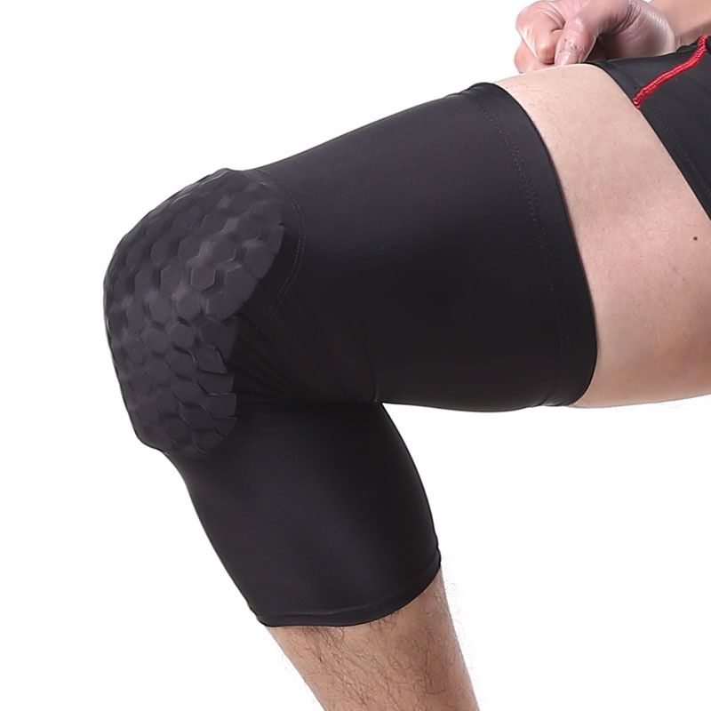 2019 Hex Basketball Knee Pad Sports Safety Crash Knee Leg