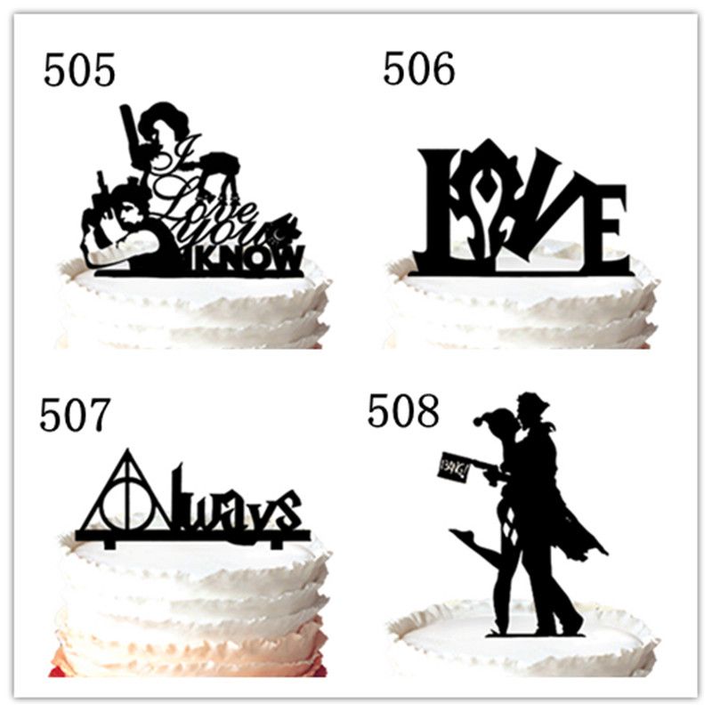 Wedding Cake Topper For Country Western Acrylic Wedding Decor