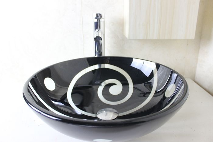 Glass Basin Vanity Bathroom Glass Basin Glass Bowl Clear Tempered Glass Basins For Bathrooms Glass Bowl Sinks N 773