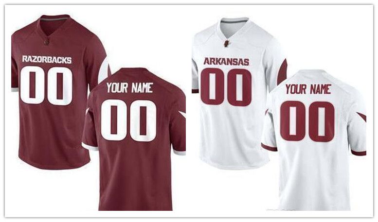 personalized arkansas razorback football jersey personalized arkansas razorback football jersey
