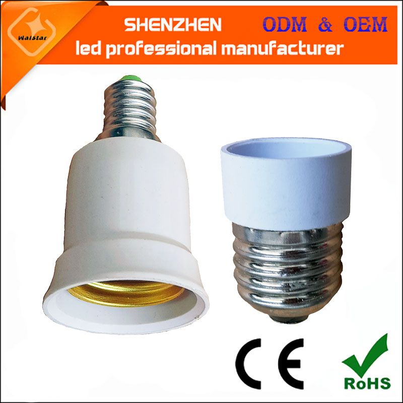 E14 To E27 Fireproof Material Lamp Holder Converter Socket Base Type Feet Led Lights Best Toy Ufo Flying Saucer