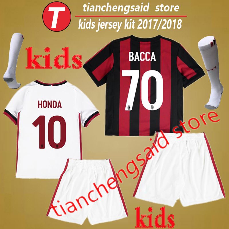traje AC Milan niños traje AC Milan niños