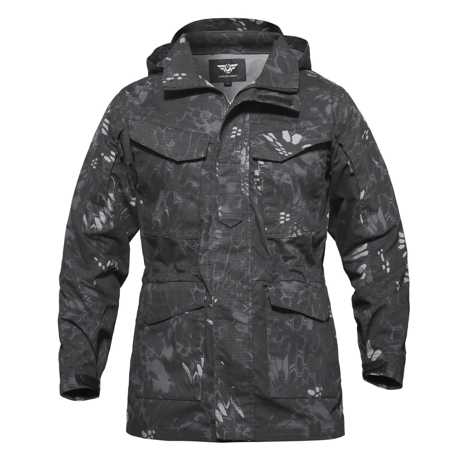 tactical long coat