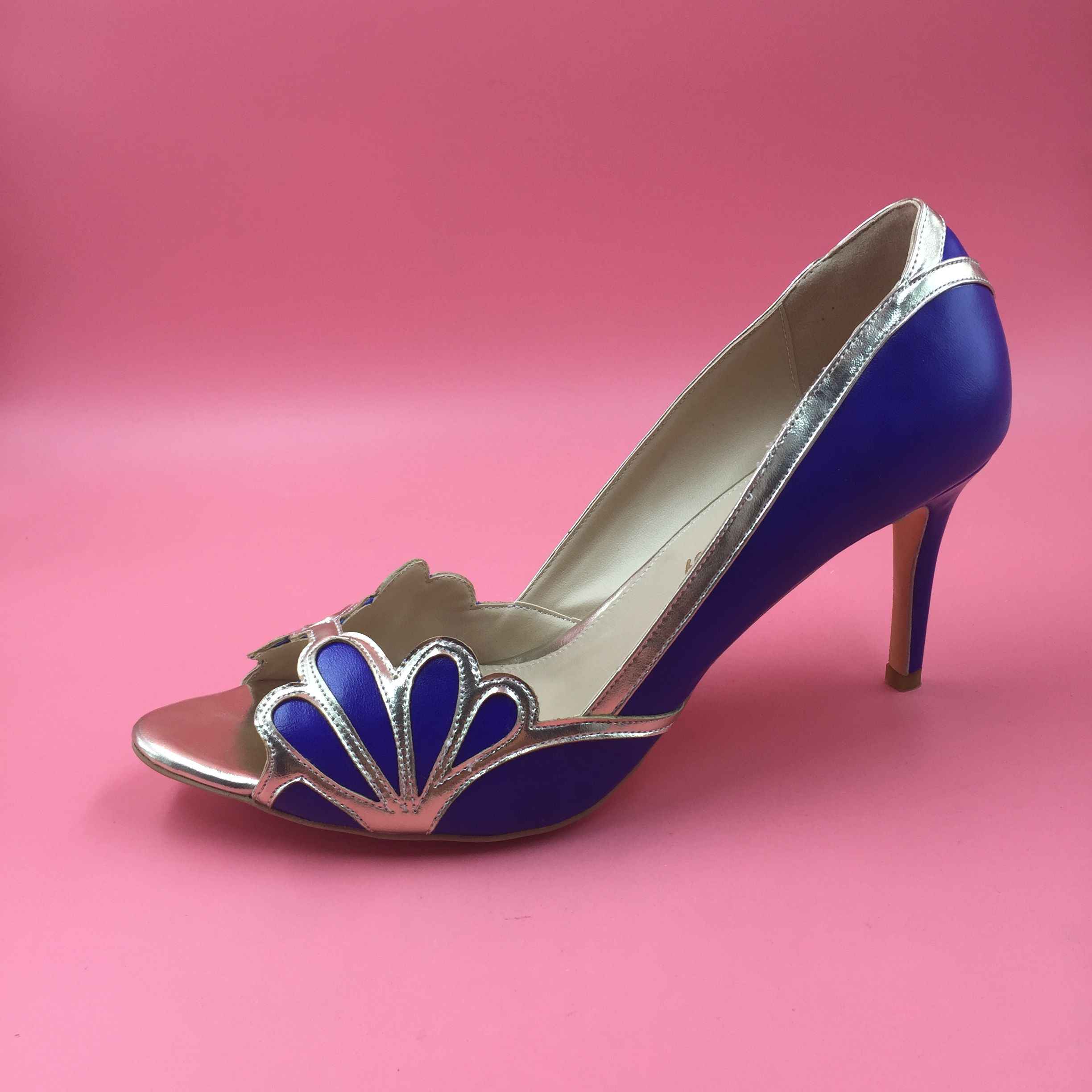 Real Blue Wedding Shoes 2016 Vintage Bridal Isabella
