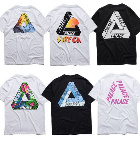 Palace T Shirt Men 1:1 High Quality Palace Skateboards T Shirts 100% Cotton Summer Style Short 