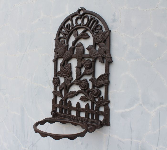 2021 Cast Iron Wall Mounted Flower Pot Holder Plant Basket Rack Welcome 6 Birds On Flowers Tray Outdoor Garden Hanging Decor Vintage From Haolyhelen 69 7 Dhgate Com - Outdoor Wall Flower Pot Holders 2021 Cast Iron Wall Mounted Flower Pot Holder Plant Basket Rack Welcome 6 Birds On Flowers Tray Outdoor Garden Hanging Decor Vintage From Haolyhelen 69 7 Dhgate Com - Outdoor Wall Flower Pot Holders