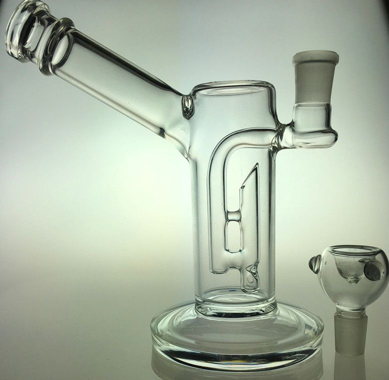 2020 FC Rattle Can Water Pipes Glass Bongs With 18.8mm Female Joint