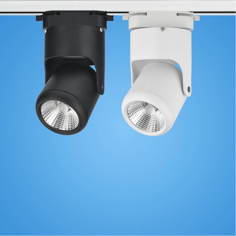 15w 20w cob led spot track light 110v 220v modern ceiling home