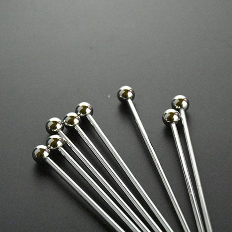 Wholesale BRAND Stainless Steel Martini Picks Skewer Cocktail Muddler