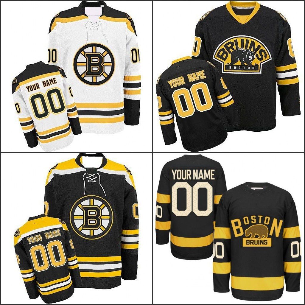 Customized Boston Bruins Jerseys Custom Any Name Any Number Authentic