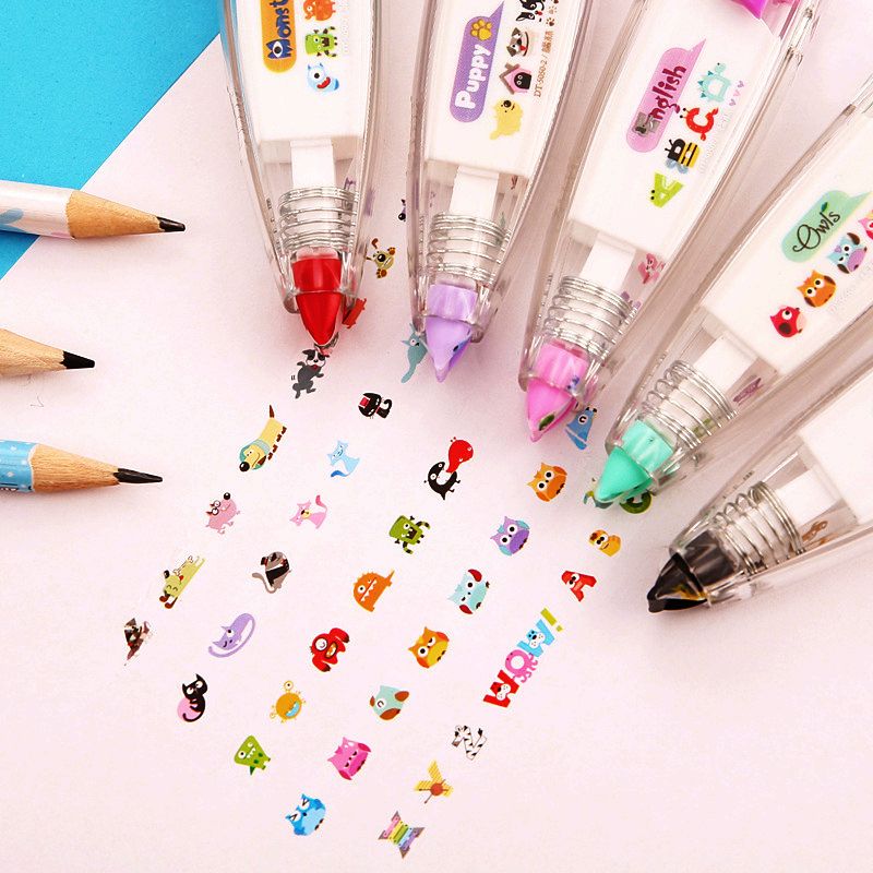 2022 Wholesale Korea  Stationery Cute Push Modified With 