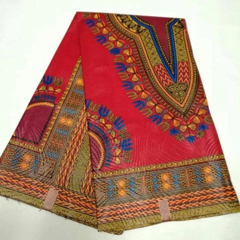 LSCW-91 High Quality African Fabric,rose Veritable Dashiki Wax Fabric ...