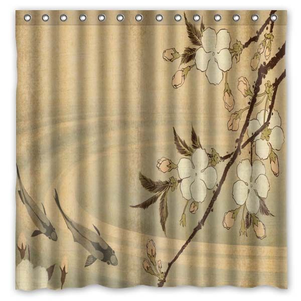 2018 Japanese Carp Design Shower Curtain Size 180 X Cm Custom 2018 Japanese Carp Design Shower Curtain Size 180 X Cm Custom Waterproof Polyester Fabric Bath Curtains From Littemanthree 25 13 Dhgate Com