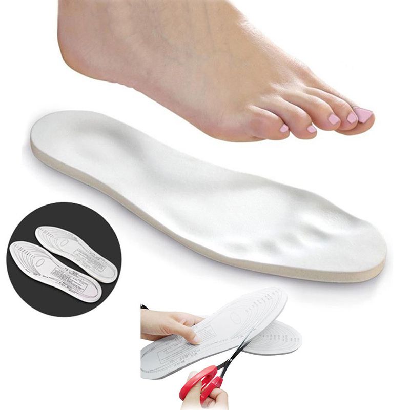 Unisex Adjustable Memory Foam Insoles Full Size Foot Care Comfortable