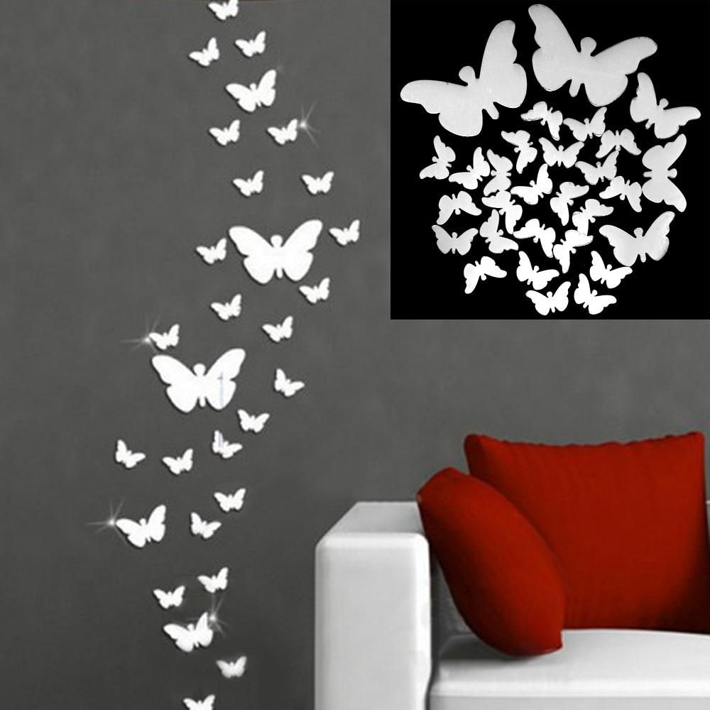 3 sizes home decor butterfly big wings mirrors decorative wall 3 sizes home decor butterfly big wings mirrors decorative wall
