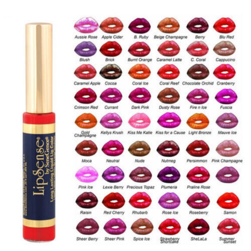 Brand New LipSense by SeneGence Cosmetics Long Lasting Liquid Lip Gloss