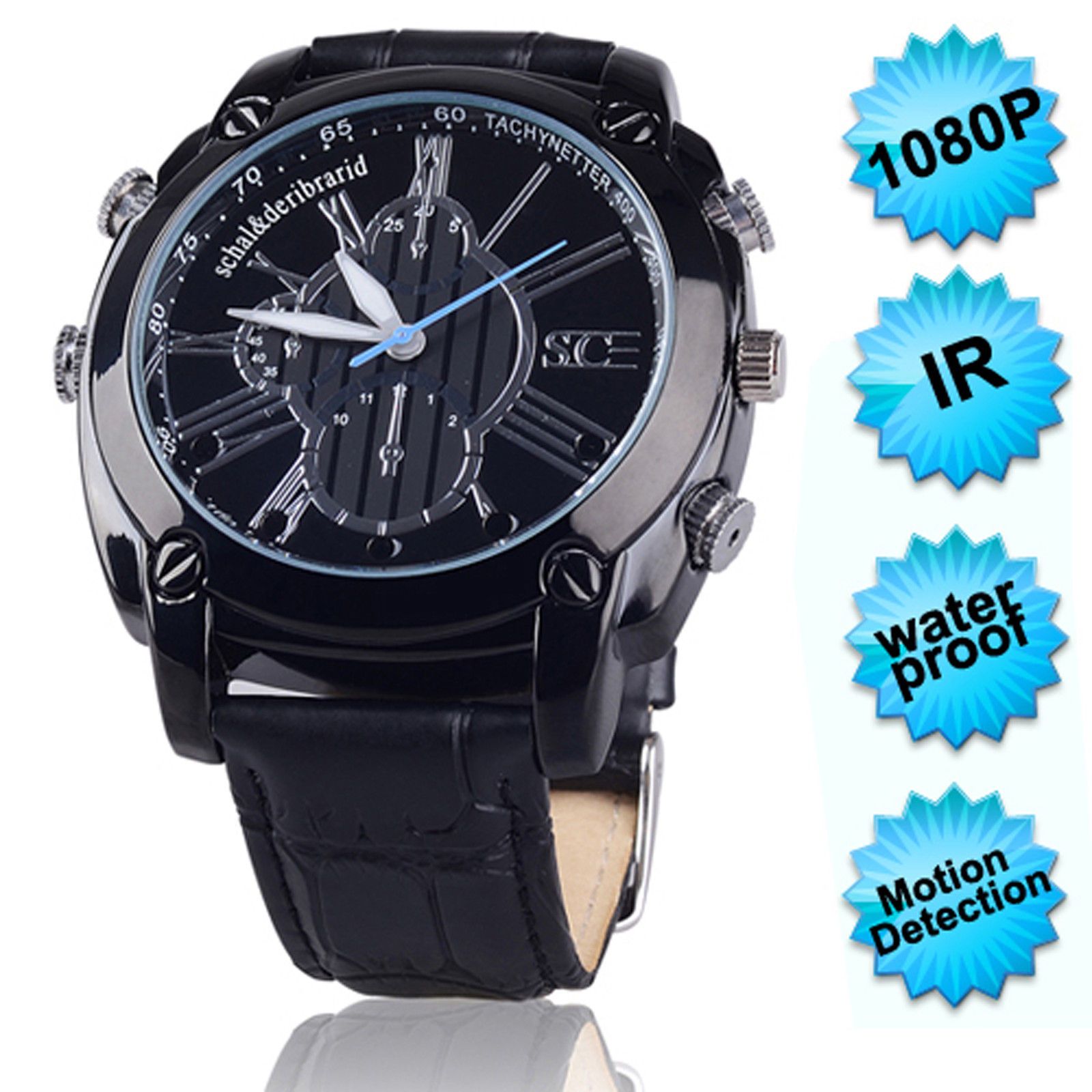 2019 Full HD 1080P Watch Spy Cameras Hidden Watch Video Recorder DVR