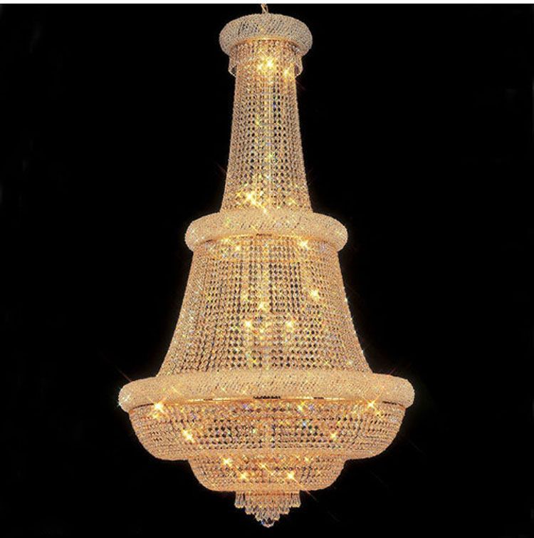 Phube Lighting French Empire Gold Crystal Chandelier Re Chrome Phube Lighting French Empire Gold Crystal Chandelier Re Chrome Chandeliers Modern Light Sputnik Diy From