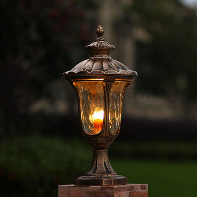 2018 Garden Lighting Outdoor Column Lights Lamps Waterproof Goalpost 2018 Garden Lighting Outdoor Column Lights Lamps Waterproof Goalpost Lamp Fashion Fencepillar Lamppost Light Wcs Ocl002 From