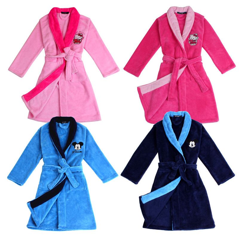 2019 Hot Sale Children'S Bathrobes Autumn And Winter Children Bathrobe