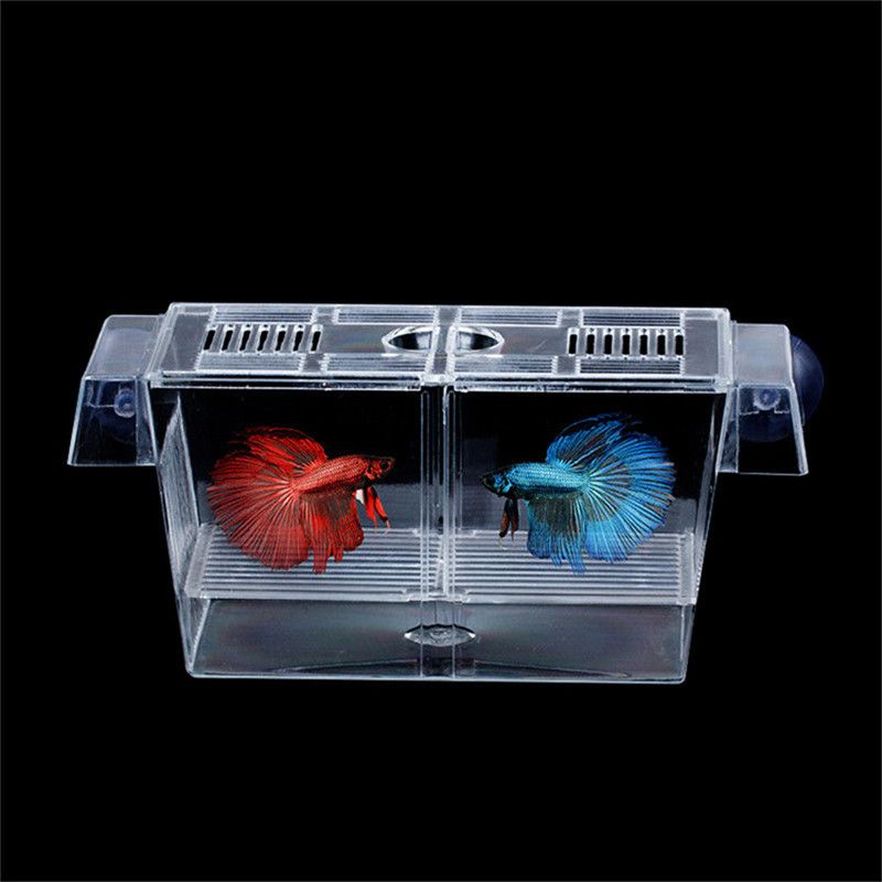 2021 S/L Wholesale Aquarium Fish Breeding Box Plastic Tank Fry Trap