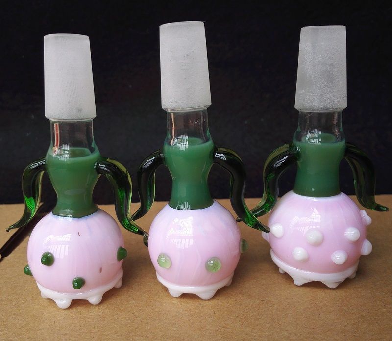 Hello Kitty 10-Inch Pink Glass Bong Water Pipe Hookah | Tobacco