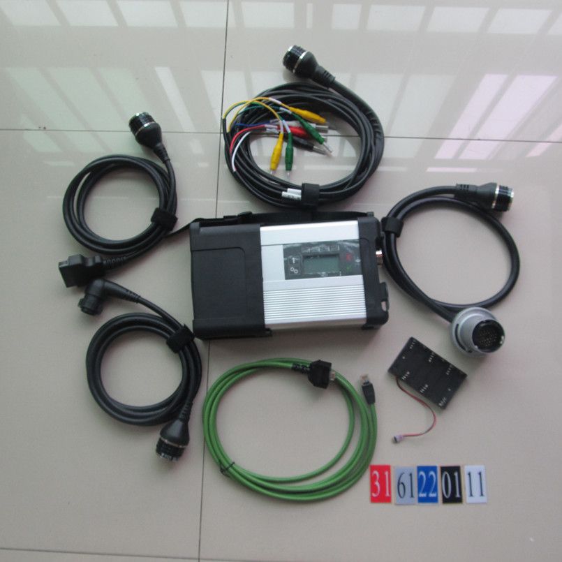 MB Star C5 WiFi SD Connect Compact 5 Диагностический инструмент Новый для автомобилей и Сканер грузовых автомобилей без жесткого диска