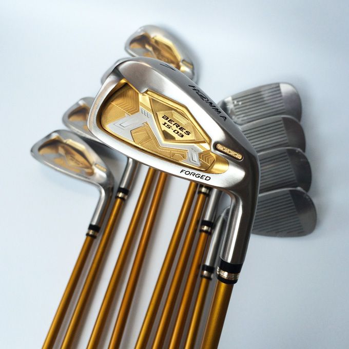 Golf Iron Set 3 Star Honma BERES IS03 Iron Set 511AwSw ARMRQ8 49g Graphite Shaft R/S Flex With