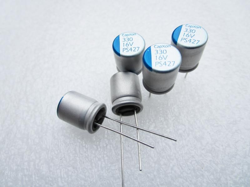Taiwan Capxon Original Solid Capacitors 16V330UF 10X12.5 Computer ...