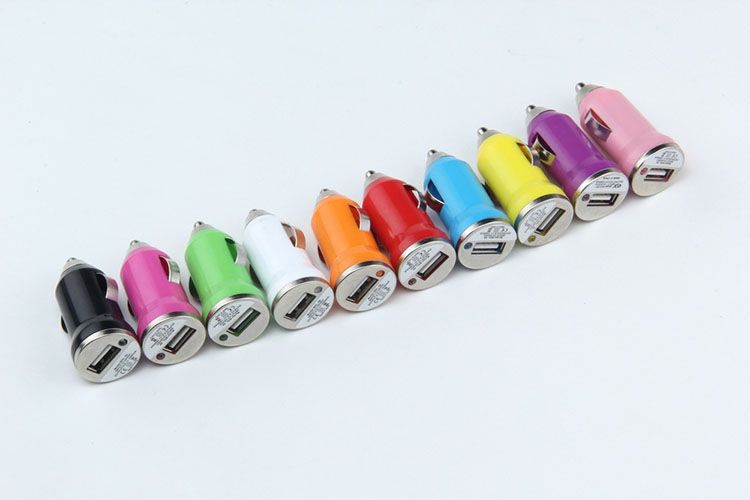 1A Mini Single USB Car Charger Adapter Universal Mobile Phone Car-Charger for Smartphone Tablet