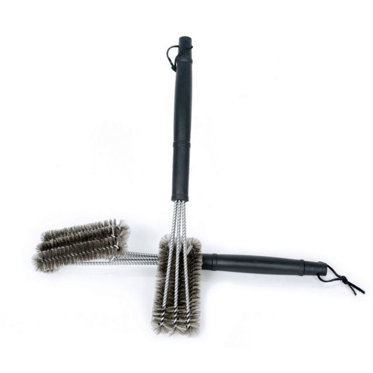 Compre 45 Cm De Longitud Cepillo De La Parrilla Negro BBQ Barbacoa