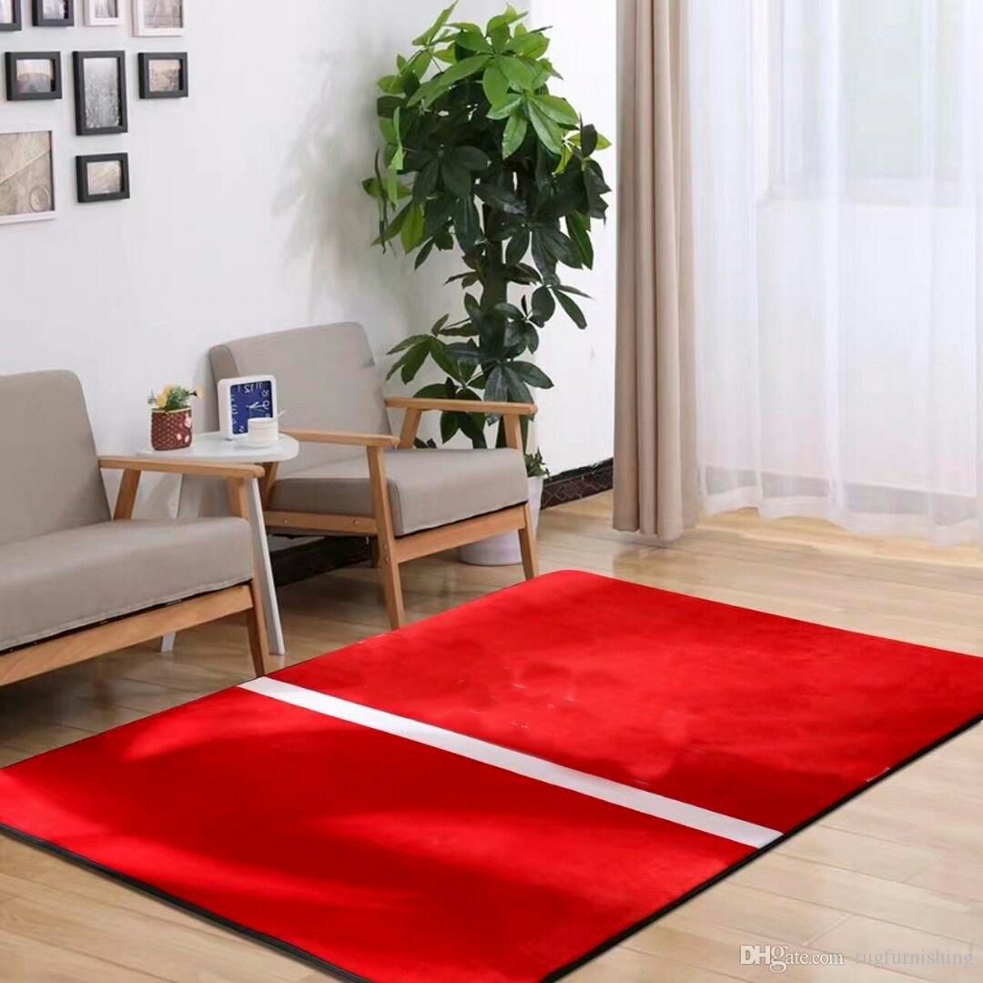 2018 Worldwide Popular Red Bedroom Living Room Carpet 150 X 200 Cm 2018 Worldwide Popular Red Bedroom Living Room Carpet 150 X 200 Cm Rug Non Slip Baby Creeping Soft Flannel Shaw Rugs Afghan From Rugfurnishing
