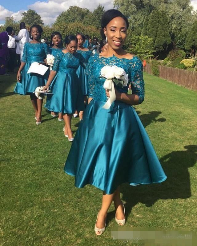 satin short gown styles