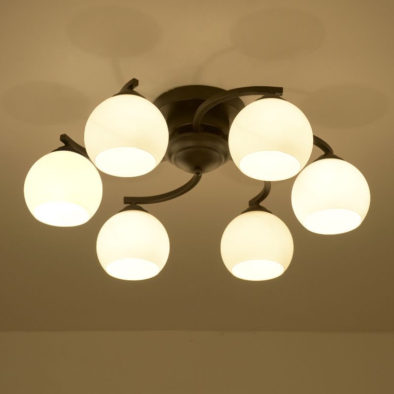Glass Led Chandeliers Lighting 110v 220v E27 Lights Large Glass Led Chandeliers Lighting 110v 220v E27 Lights Large Pendant Light For Indoor Bedroom Lamp Living Room