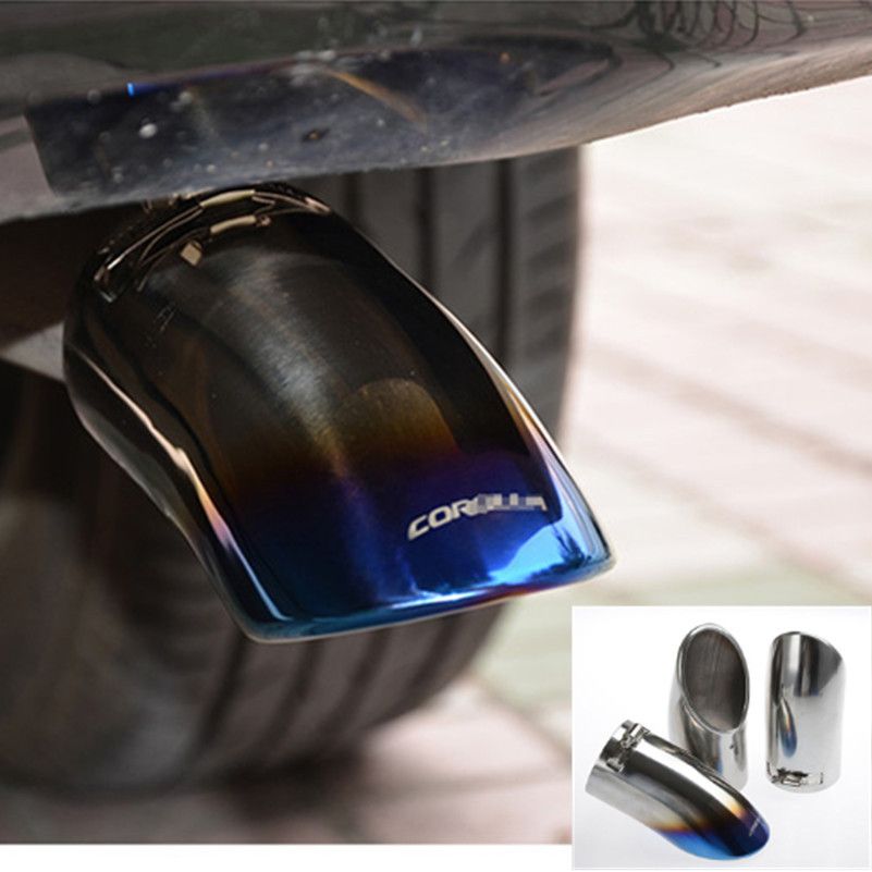 Toyota Corolla Accessories >> For Toyota Corolla 2014 Stainless Steel Car Exhaust Muffler Pipe Toyota Corolla Accessories >> For Toyota Corolla 2014 Stainless Steel Car Exhaust Muffler Pipe