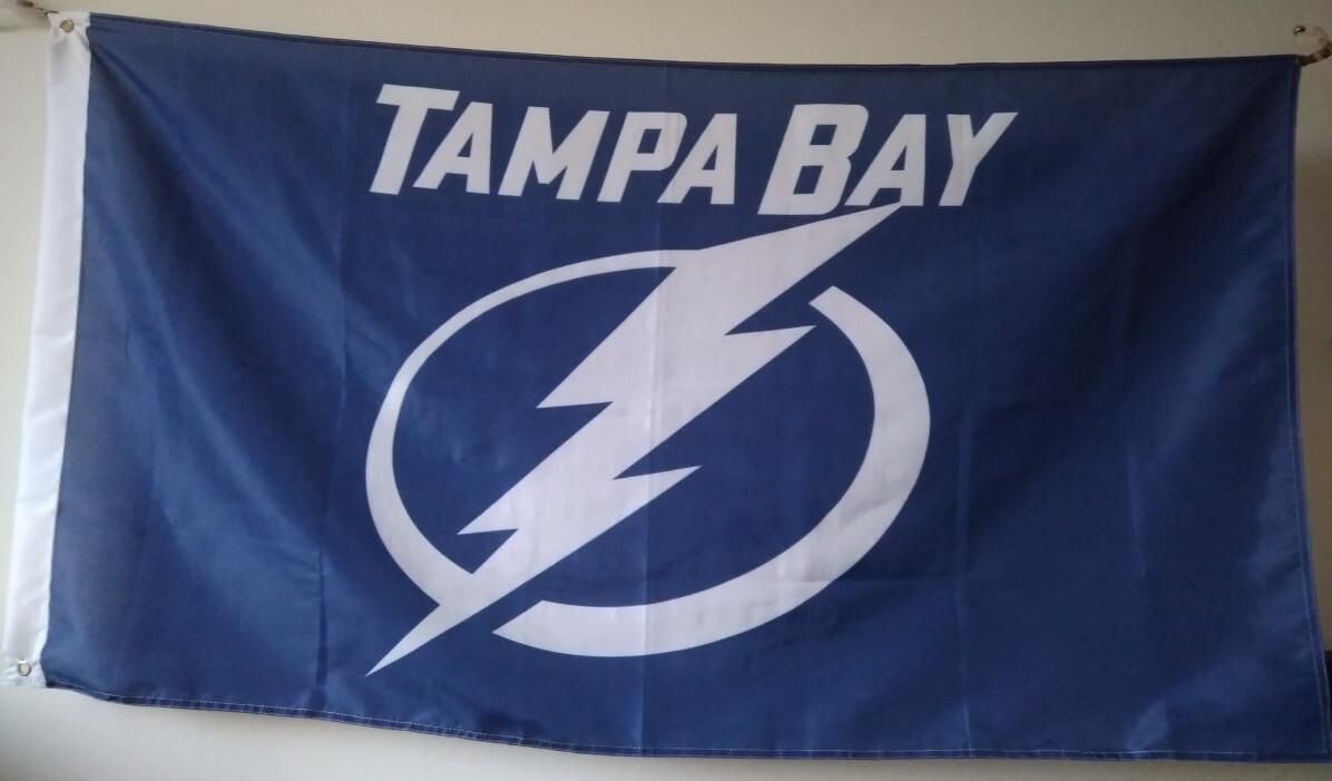 2021 Tampa Bay Lightning Flag 90 X 150 Cm Polyester USA Hockey Stars