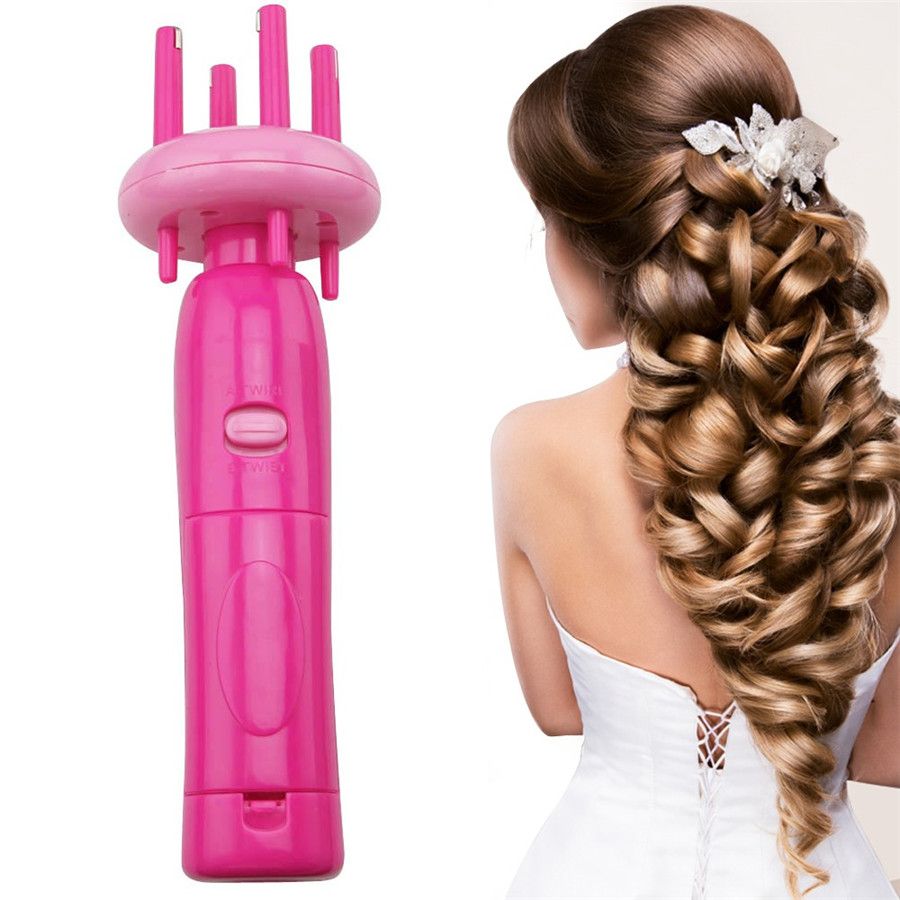 Hair Styling Tools Automatic Twist Braid Knitted Device Four Head