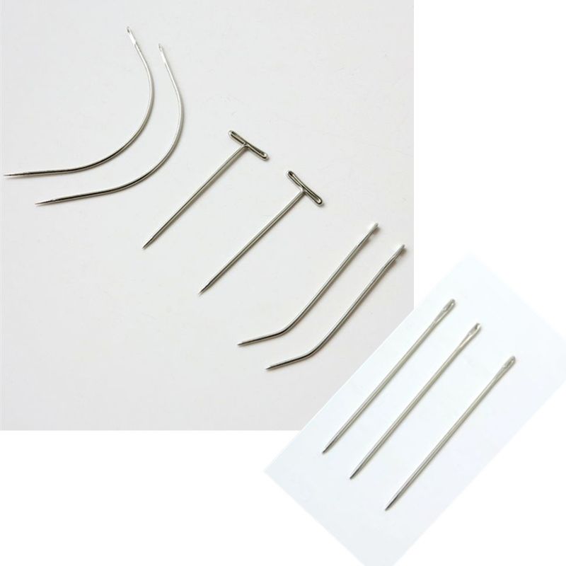 2019 /Bag Stainless Steel Needles Sewing Needles For Weaving Hair
