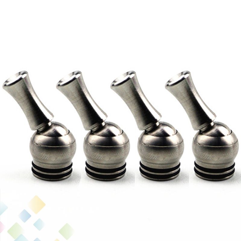 810 Stainless Steel Drip Tips 360 Rotating Drip Tips Mouthpieces For