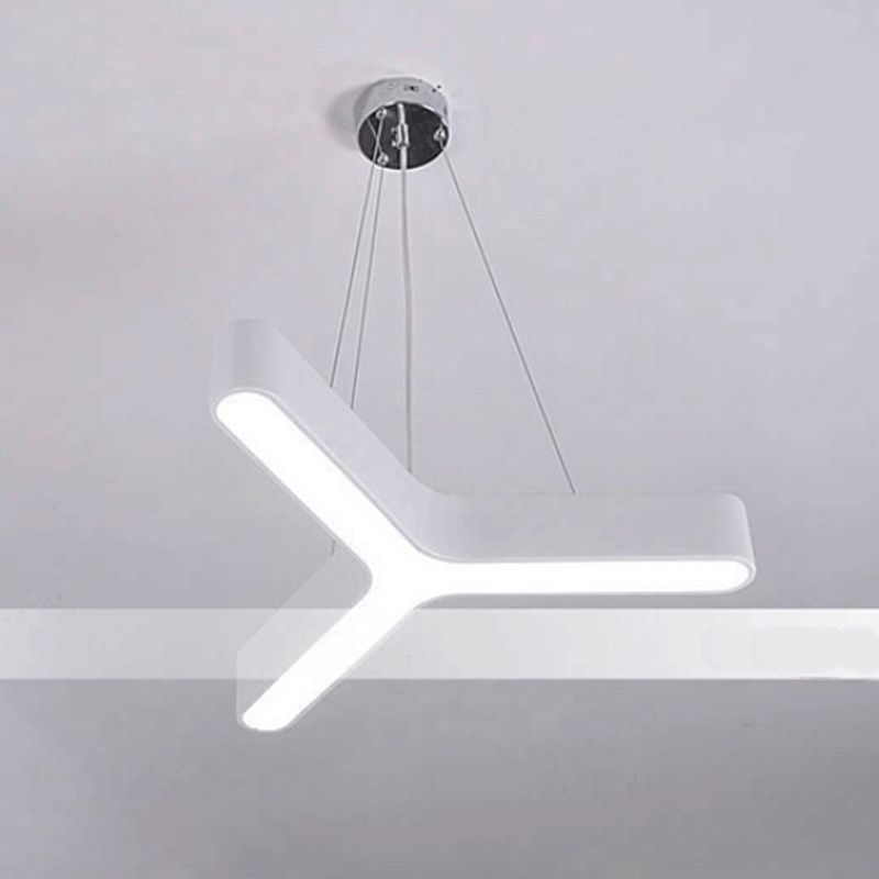 Modern Led Pendant Light Fixture Triangle Suspension Chandelier Lights For Dinning Room Bedroom Office Modern Led Pendant Light Fixture Triangle Suspension Chandelier Lights For Dinning Room Bedroom Office Ceiling Fixtures