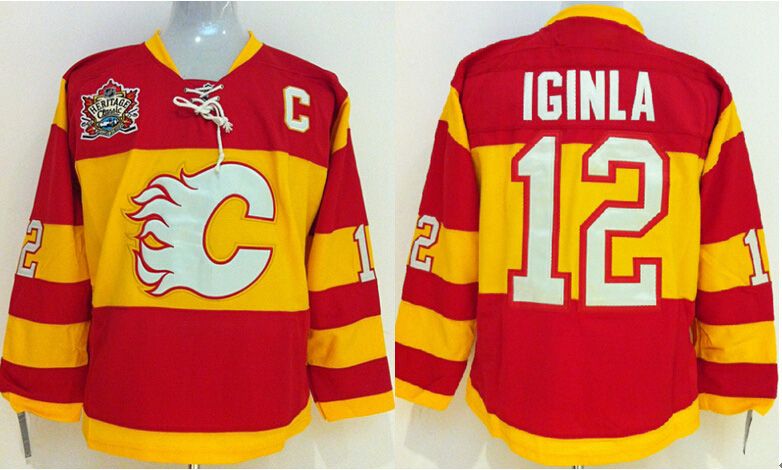 calgary flames old jerseys