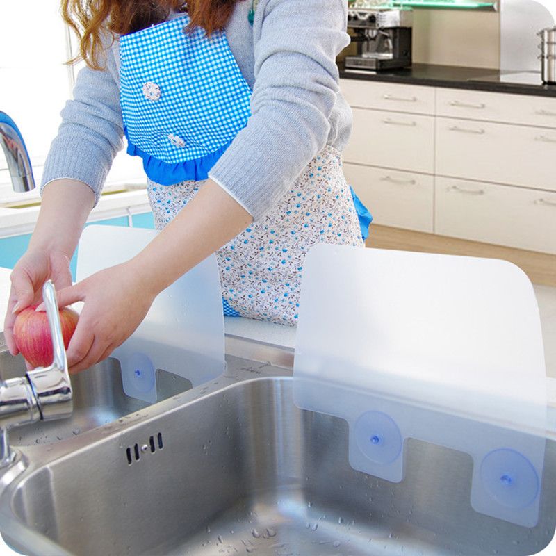 2018 2 Creative Home Dry Kitchen Wash Basin Er Vacuum Cup Sink 2018 2 Creative Home Dry Kitchen Wash Basin Er Vacuum Cup Sink Plastic Water Anti Splash Spatter Guard Dish Washing Spitting Baffle Board From