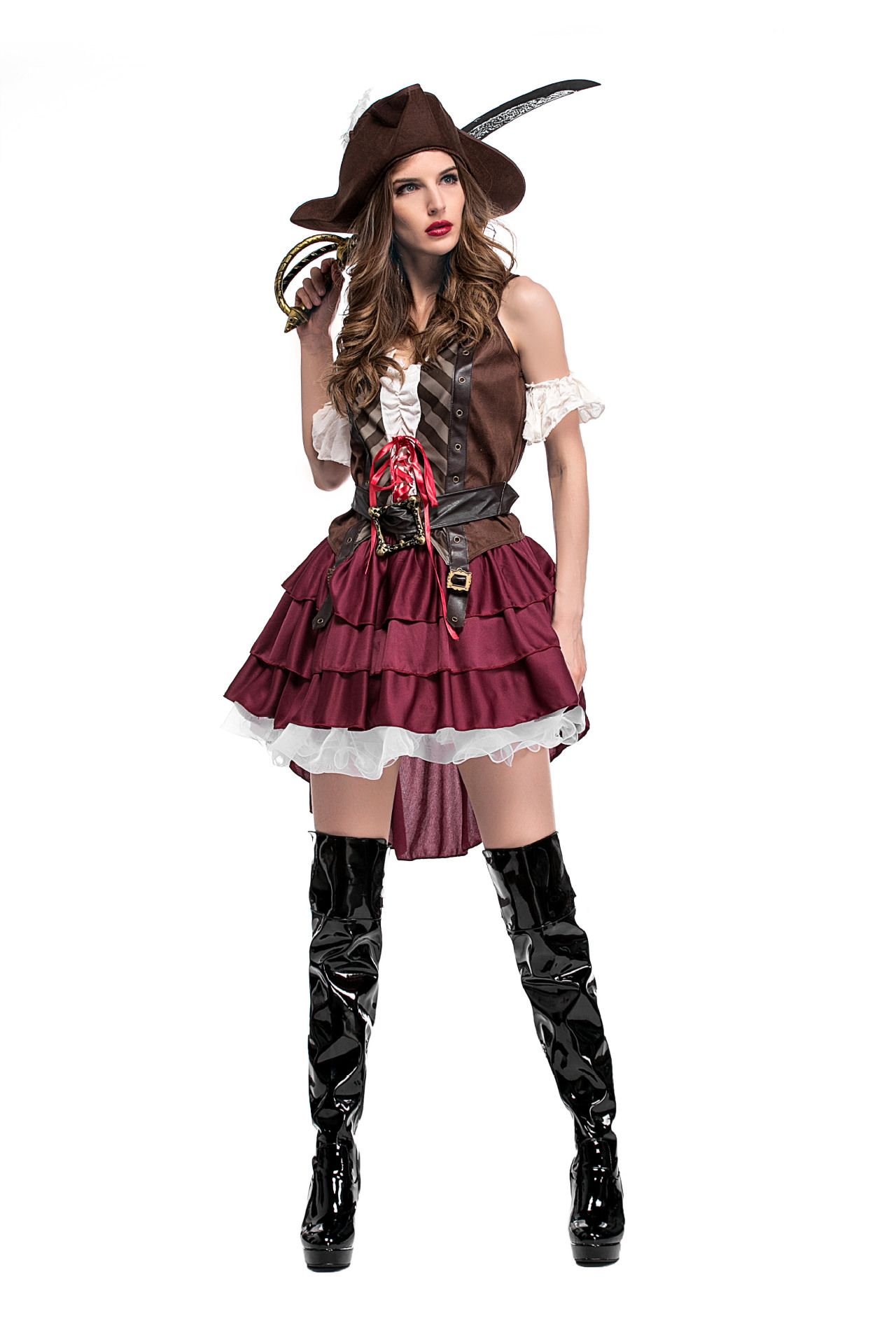 Grosshandel Halloween Kostum Fur Frauen Sexy Karibik Kapitan Pirate Kostume Erwachsene Weibliche Krieger Phantasie Cosplay Kleid Kleidung Karneval Von Sfire 26 47 Auf De Dhgate Com Dhgate