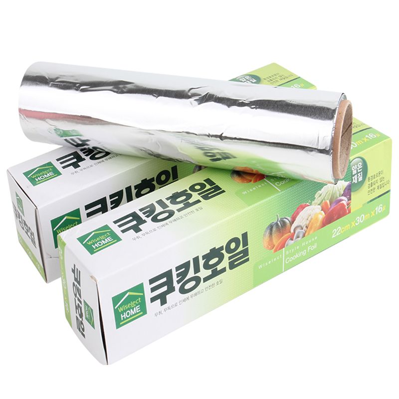30 Meters Tin Foil Sliver Paper for Special Barbecue Aluminum Foil