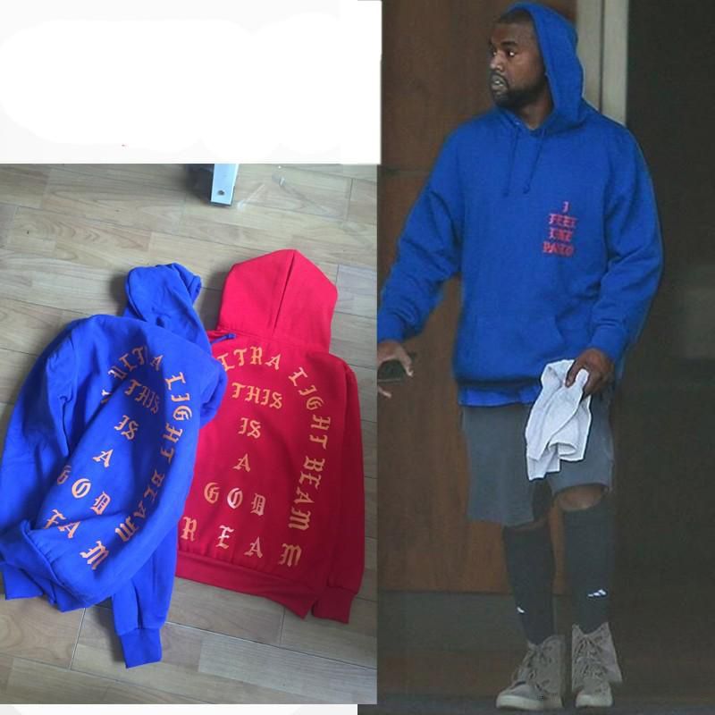 2019 I Feel Like Pablo Hoodie Men Hoodies Long Sleeve Fleece The Life Of Pablo Kanye Sweatshirts 