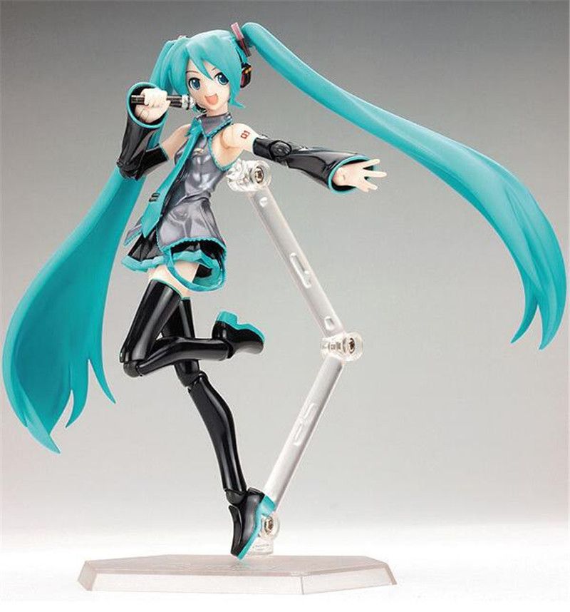 hatsune miku rock singer figure